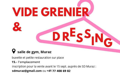 Vide grenier & dressing